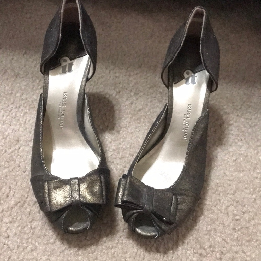 Isabel Toledo Open Toe Heels